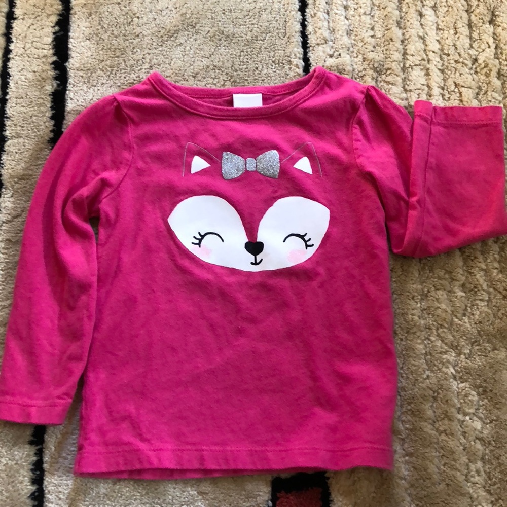 Girl  Pink Long Sleeves Size 18-24 months